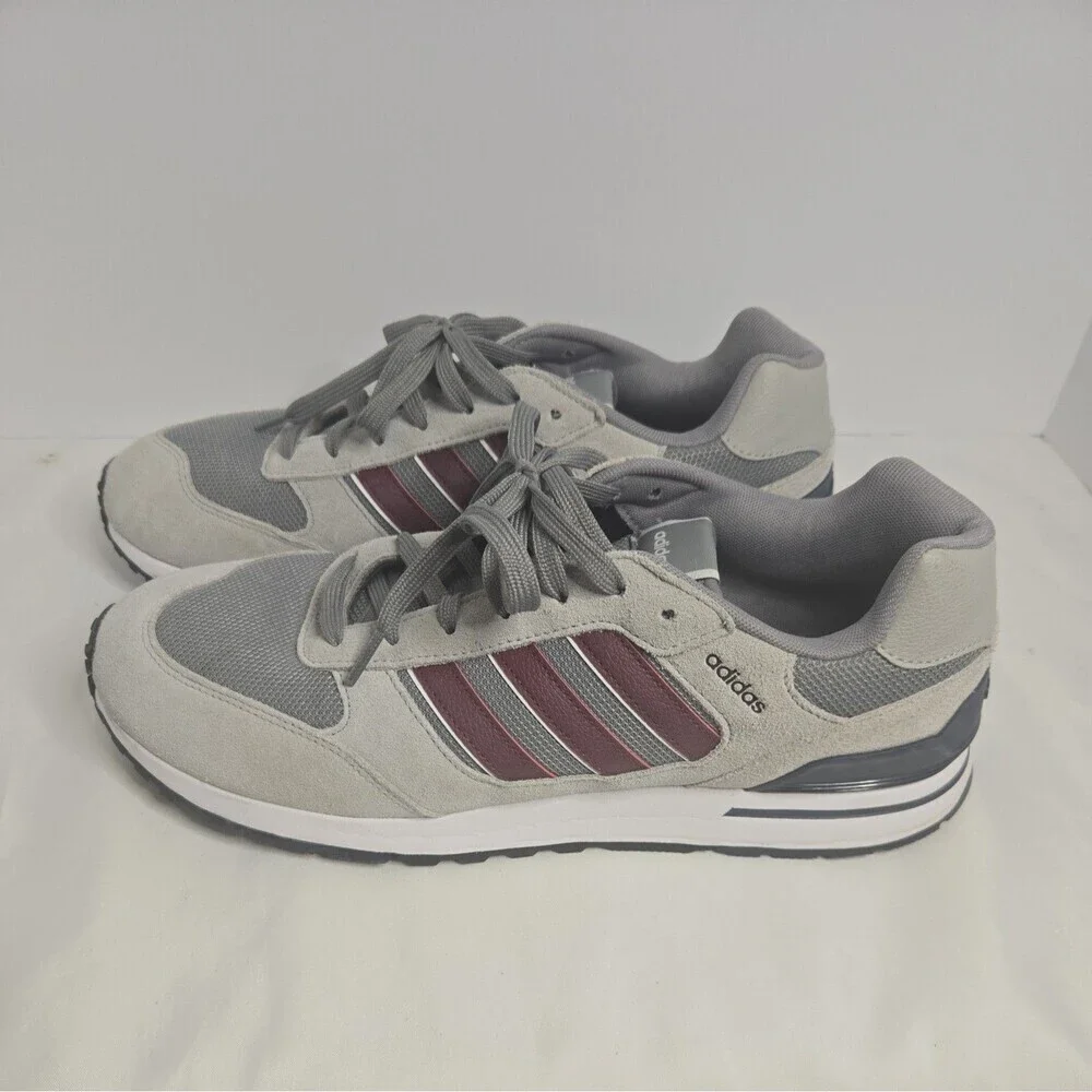 Adidas Sportswear Run 80s Men Shoes Grey Three / Shadow Red Shadow Navy size  12
